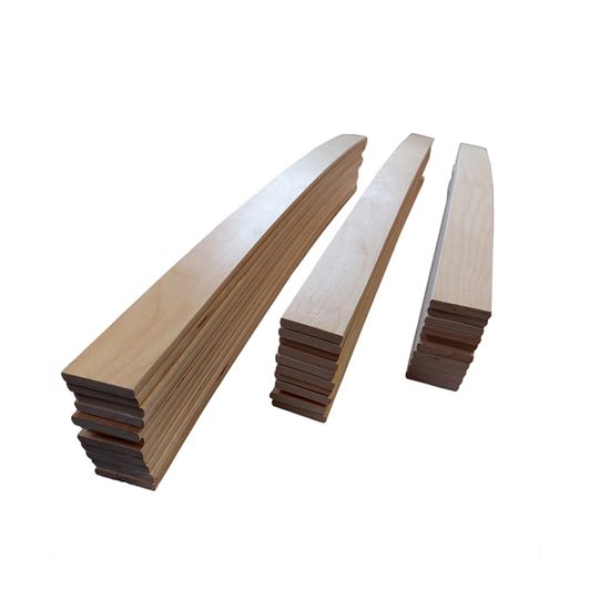 Lot De 30 Lattes En Bois Multiplis 780x48x8mm - Pour Sommier, Clic-clac, Canapé BZ, Remplacement Facile