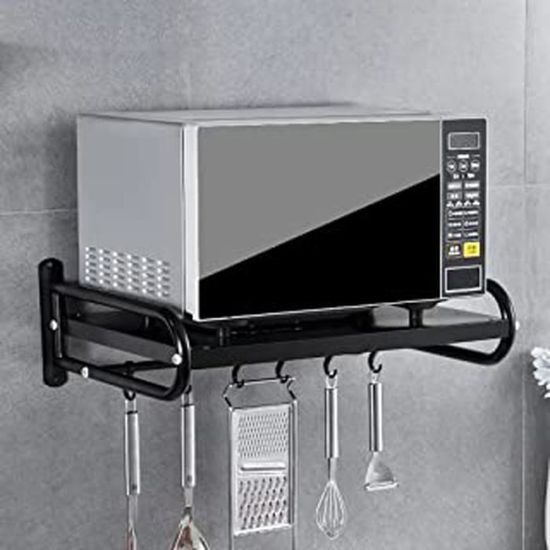 Support À Micro-Ondes, Extensible Etagere Rangement Cuisine, Titulaire