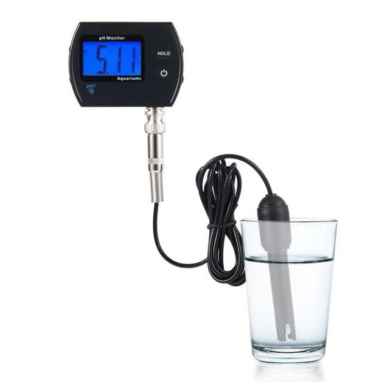 PH-mètre Alimentaire Haute Précision 0.00-14.00 PH - Testeur De Température Pour Viande, Fromage, Eau, Etc.