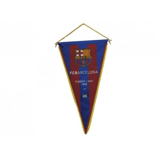 Fanion Vintage FC Barcelone - Banderin / Pennant Ancien De Football