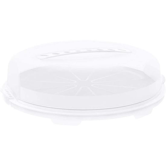 Boîte à gâteau ronde en plastique pas cher