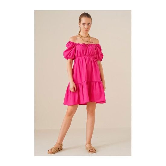 Robe Maxi Longue Mango En Coton Popeline Verte - Taille M - Neuve Sans étiquettes