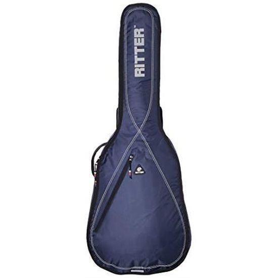 Ritter RGP2-C 4/4 CLAS Housse en tissu déperlant pour guitare acoustique-classique Bleu