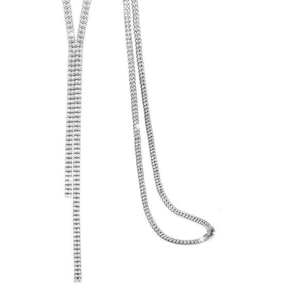 Collier De Perles Rouges Multicouches - 18 Pouces - Perles Acryliques - Neuf Avec Pochette Cadeau