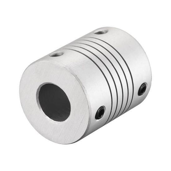 Accouplement élastique Arbre Moteur Uxcell – 16mm à 19mm – 51x44mm – Neuf