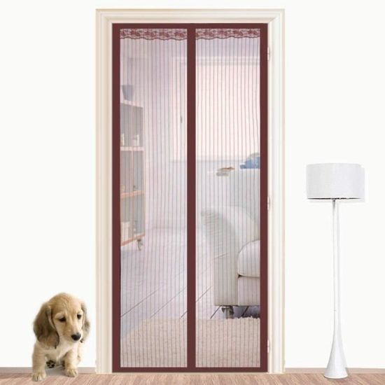 Moustiquaire Sur Mesure Aimantée 110 X 200 Cm Facile À Installer