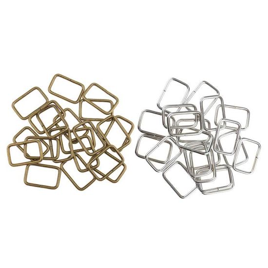 Lot De 35 Crochets Métalliques En Alliage Bronze - Longueur 39 Mm - Pour Porte-clés, Sacs, Bricolage