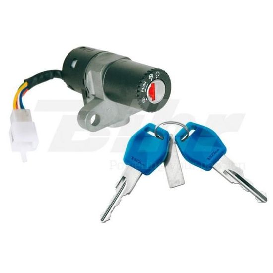 neiman key switch tecnium for motor yamaha 125 xtr 2007-2009 6 wires neiman key switch tecnium for motor yamaha 125 xtr 2007-2009 6 wires