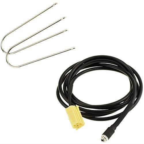 KASER Câble AUX Fiat 500 Après 2013 - Adaptateur Autoradio Delphi Grundig