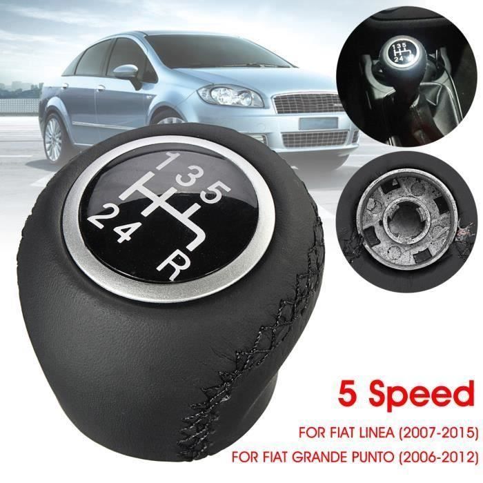 T4W 1x Pommeau de Changement de Vitesse Pour Fiat Grande Punto 06-12 Linea 07-15
