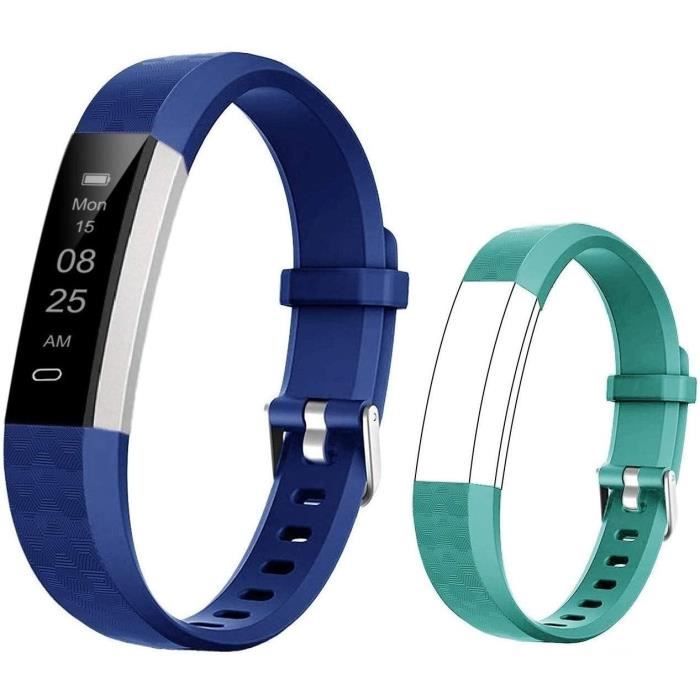 BIGGERFIVE Montre de suivi d'activité pour enfants, garçons, filles, adolescents Podomètre, moniteur d'activité, moniteur de sommeil