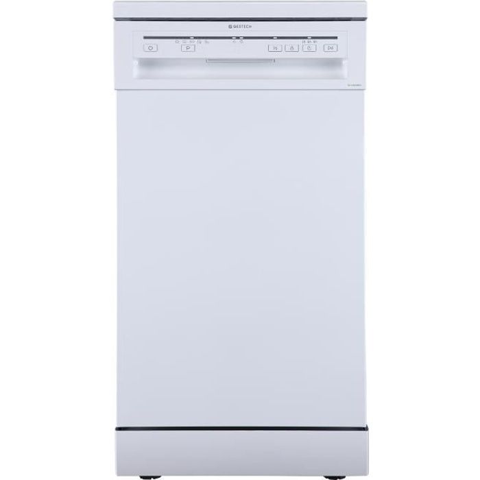 GEDTECH - Lave Vaisselle GLV649WH - 9 couverts - 49 dB - Départ différé