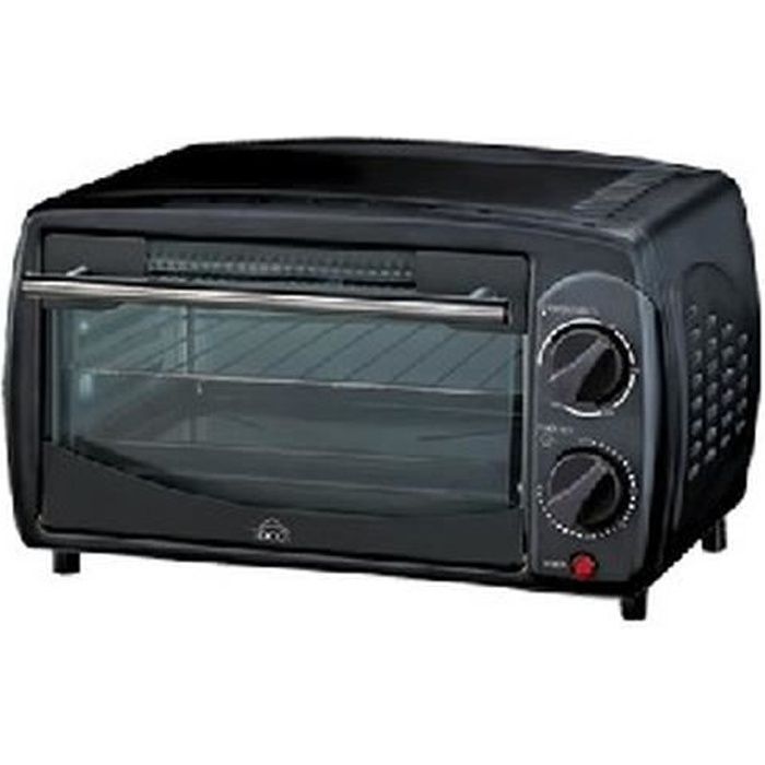 DCG Eltronic MB9809 N, Comptoir, 9 L, 800 W, Rotatif, Noir, 800 W