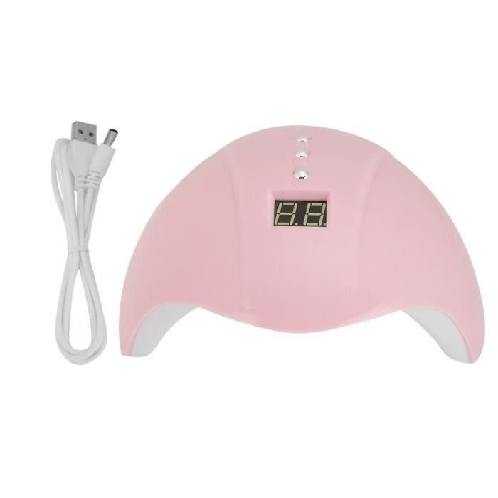 36W Led Uv Lampe Gel À Ongles Sèche-Linge, Séchage Rapide Machine À Ongles (Rose) LBQ41