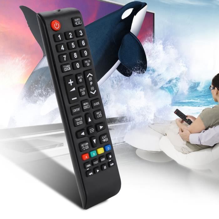 Télécommande universelle TV avec la longue distance de transmission pour télévision futée de Samsung AA59-00602A HB016 -PAS