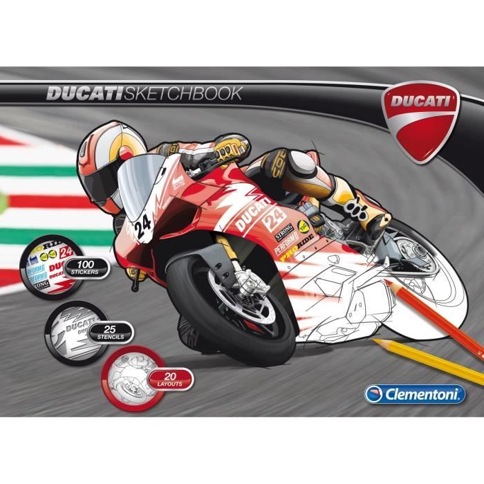 CLEMENTONICahier à dessins Ducati