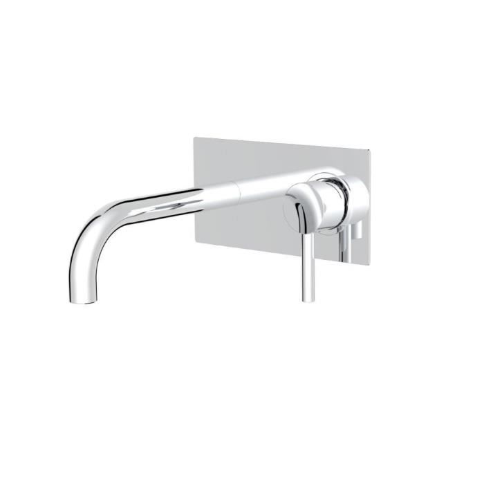 Robinet Mitigeur de lavabo mural à encastrer Encarond