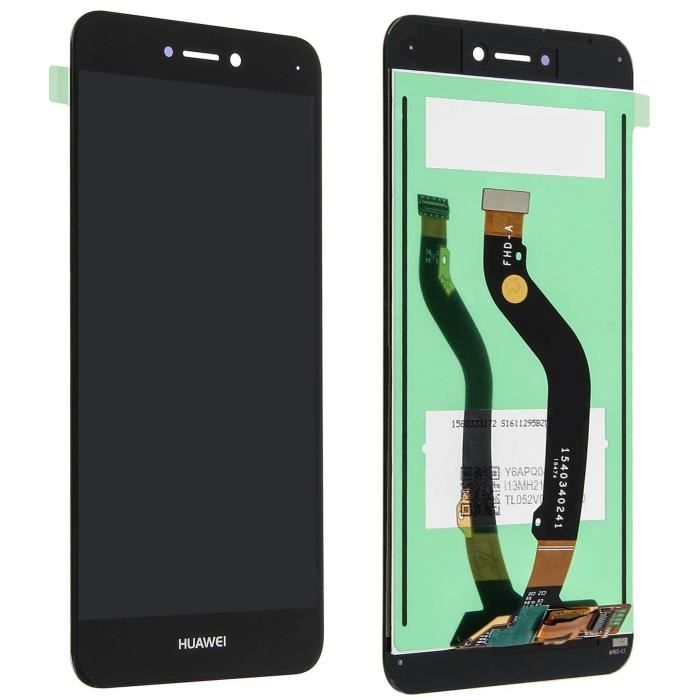 Ecran LCD Huawei P8 Lite 2017 et Honor 8 Lite Vitre Tactile Huawei Original Noir