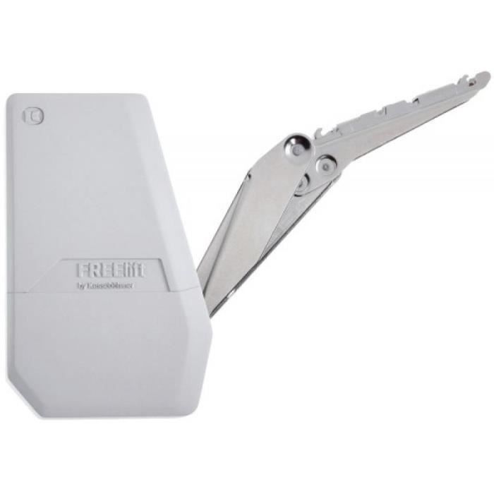 Kit de compas de relevage FREE FLAP MINI - ferrures droite-gauche, 2 caches, 2 attaches façade - 2,8-15,3kg H200-450mm