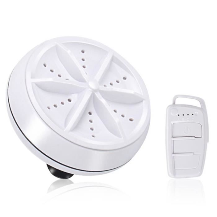 Mini machine à laver à ultrasons Portable Turbo rondelle rotative personnelle voyage pratique voyage d'affaires à domicile USB,