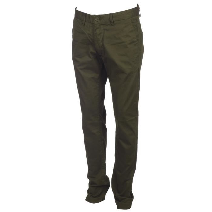 Pantalon Chino slim blk coffee - Teddy smith