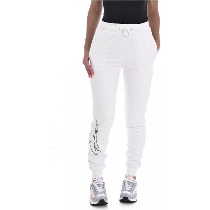 Pantalon jogger à logo printé - Guess jeans - Femme