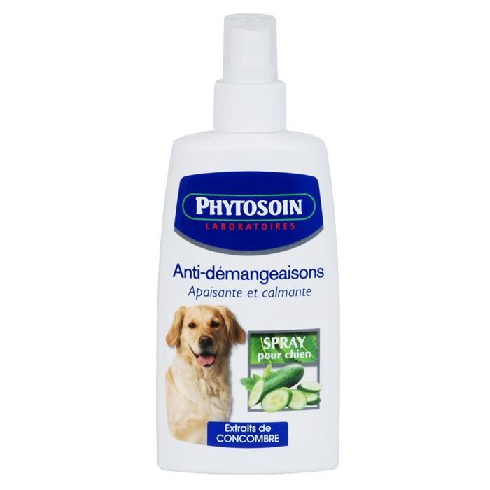 Phytosoin - 094094 - Chiens - Lotion Anti-Démangeaison Calmante - Spray sans Gaz - 125 ml: Animalerie