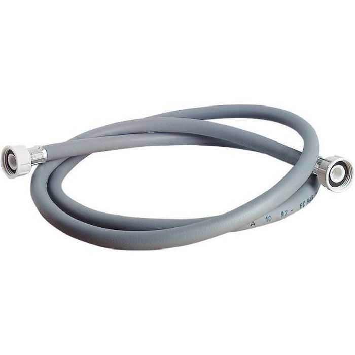 SOMATHERM Flexible d'alimentation de Machine à laver - 5M - Arrivé et Sortie droite 3/4"