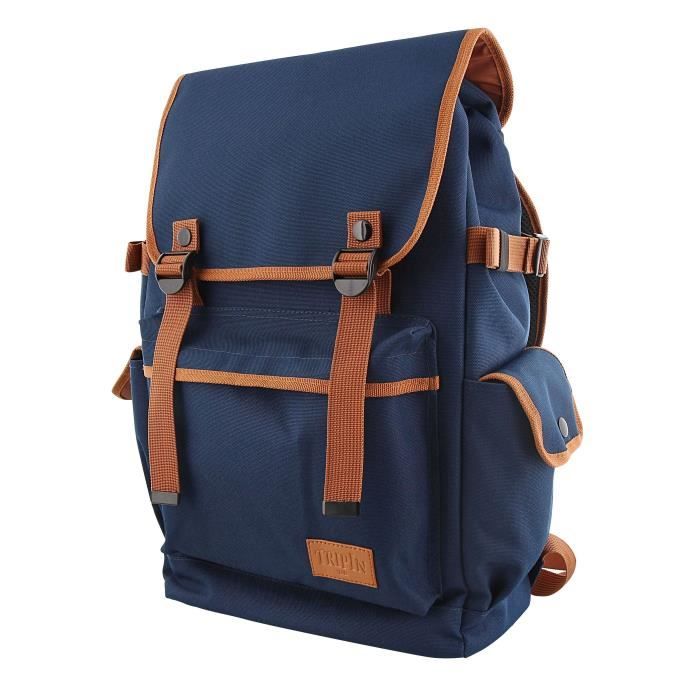 TNB BPTRIPINBL Sac à dos Trip In Reflex - Bleu