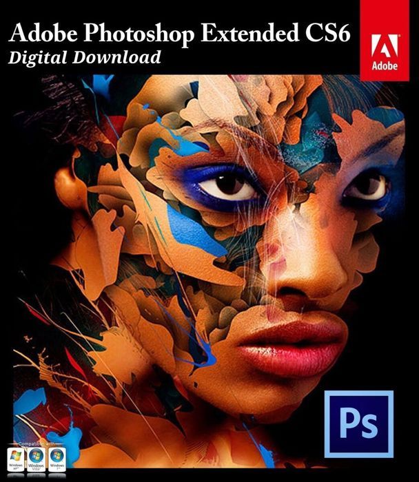 Adobe Photoshop CS6 Extended - Version Digitale - Windows