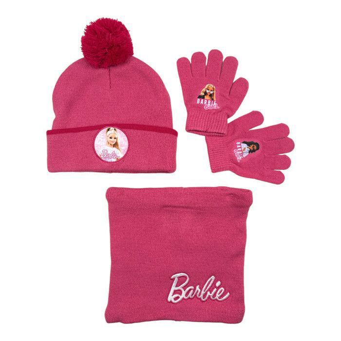 Bonnet Et Gants Disney Dora L'exploratrice – Rose Rayures Cœur, Lot Bébé NEUF