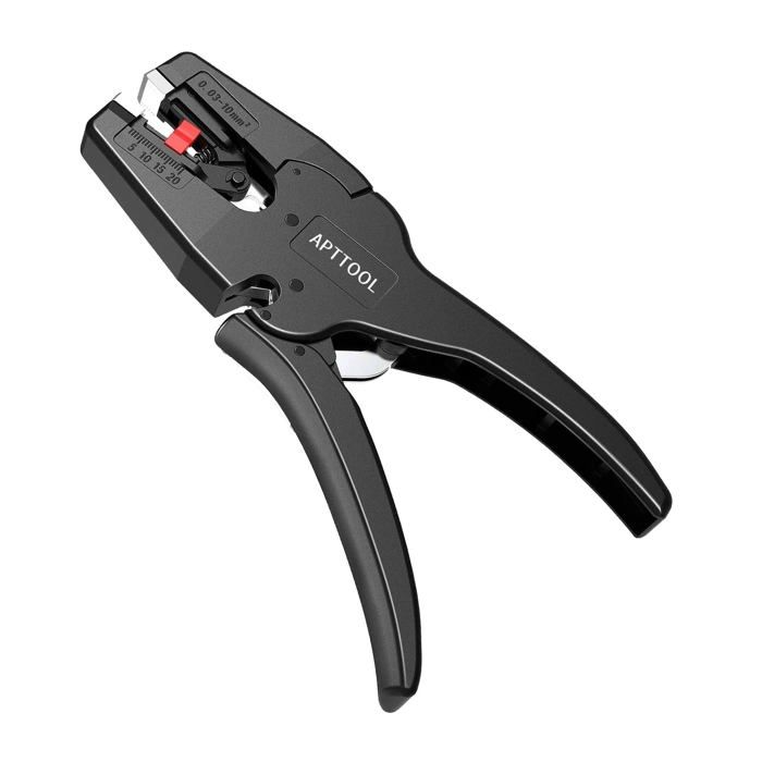 Pince à Dénuder Multifonction 9 En 1 - Testeur De Tension, Sertisseuse, Coupe-fil, Enrouleuse, Pour électricien