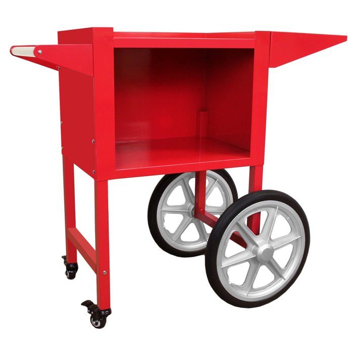 Machine à Popcorn Commerciale Kukoo 226g Avec Chariot - Rouge - 1370W