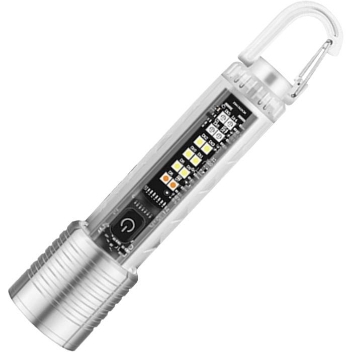 Lampe torche porte-clés portable lumineuse Multi-usage randonnée sport nuit travail Accessoire camping voiture infirmière