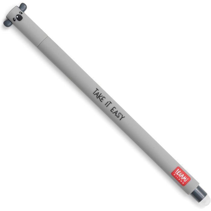 Lot De 5 Stylos Gel Effaçables Avec Motifs Animaux - Encre Rouge Et Bleu, Pointe 0.7 Mm | Idéal école, Bureau, Cadeau - 3