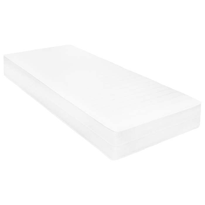 BEST-HOME Meuble de lit - UU - Matelas 80 x 200 cm Mousse à mémoire de forme Visco 18 cm H2 HH15856