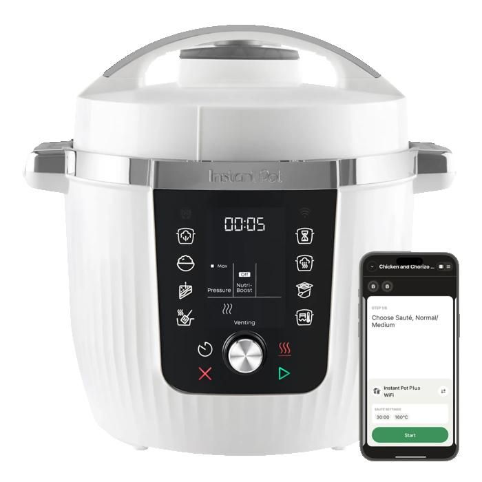 Multicuiseur Instant Pot Pro 5 7 L blanc noix de coco