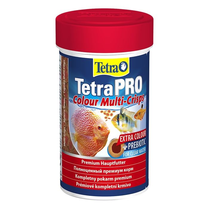 Tetra Pro Colour Multi-Crisps 100 ml - Aliment de qualité supérieure pour poissons rehaussant leur couleur