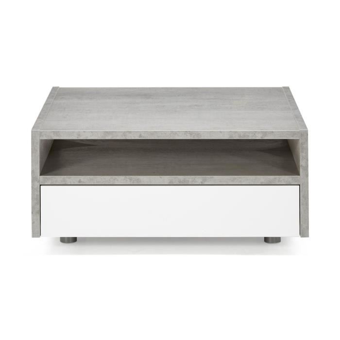 Table Basse Ronde En Metal Avec Plateau Miroir Acosta Table