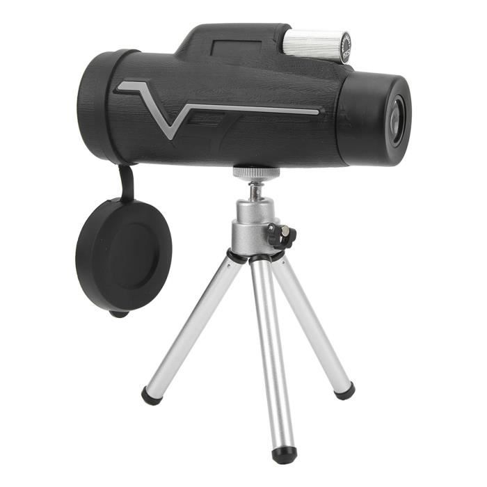 Monoculaire 10x50 Avec Adaptateur Smartphone Et Trépied - Compact Vert