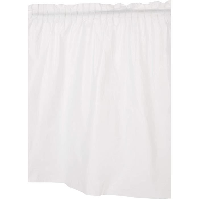 jupe de table plastique