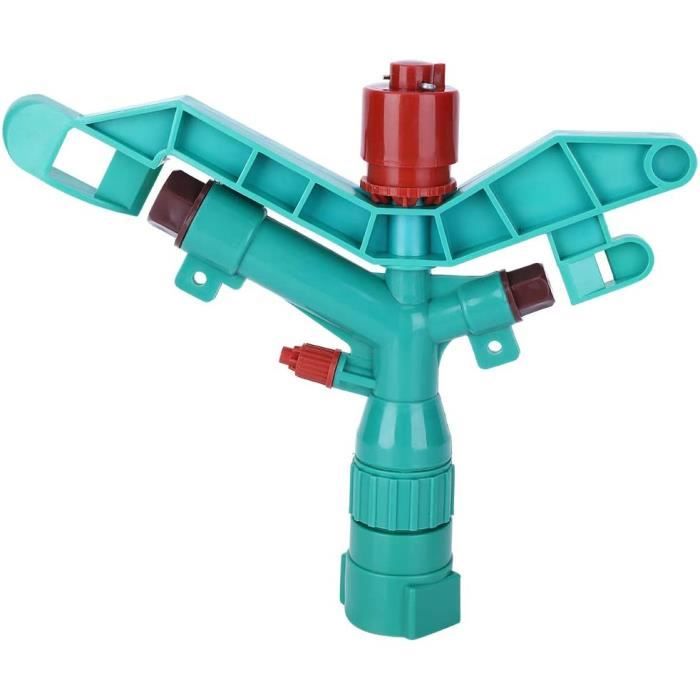 Tbest Arroseur D'irrigation Arroseur Rotatif D'arrosage à Bras