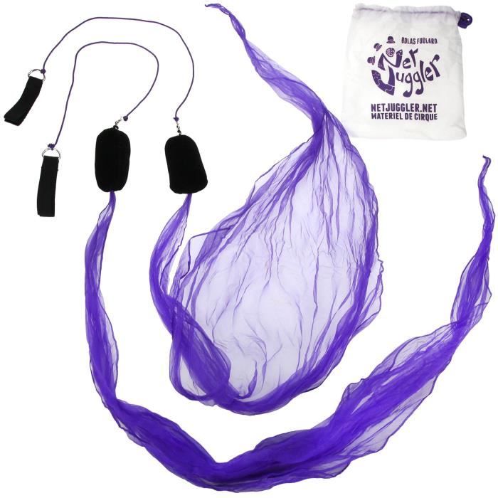 Bolas foulard NetJuggler violettes