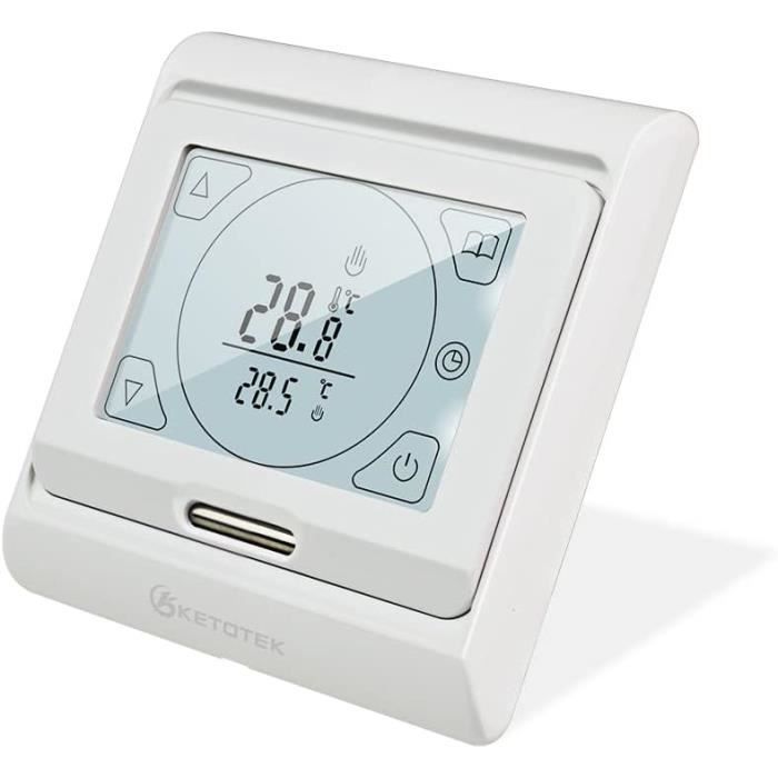 Kit Chauffage Au Sol électrique Avec Thermostat Programmable - 230V - Neuf Sous Emballage (marque Générique)