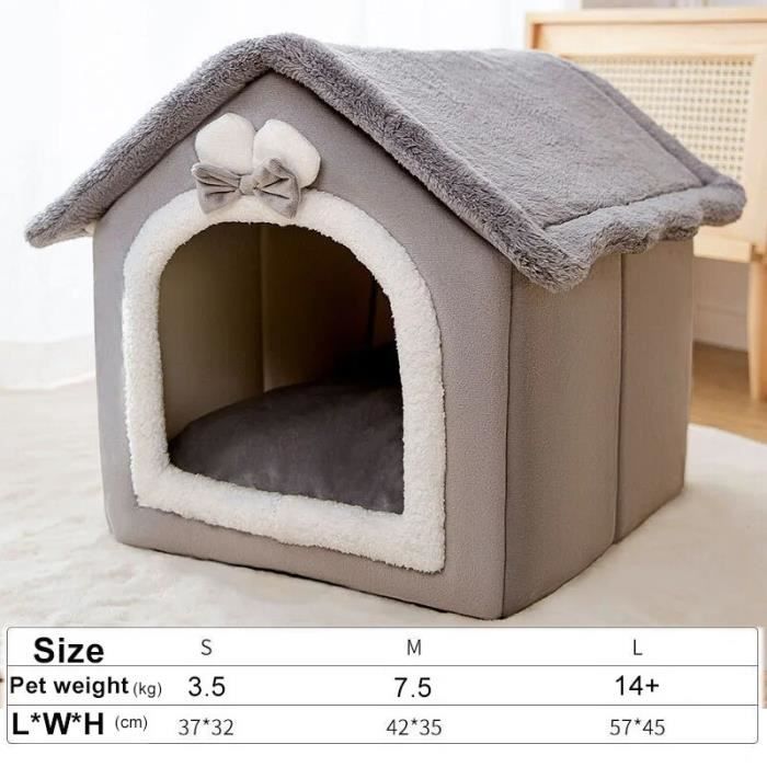 Starnearby Nid Douillet Pour Chat, Panier Chaud, Lit Grotte