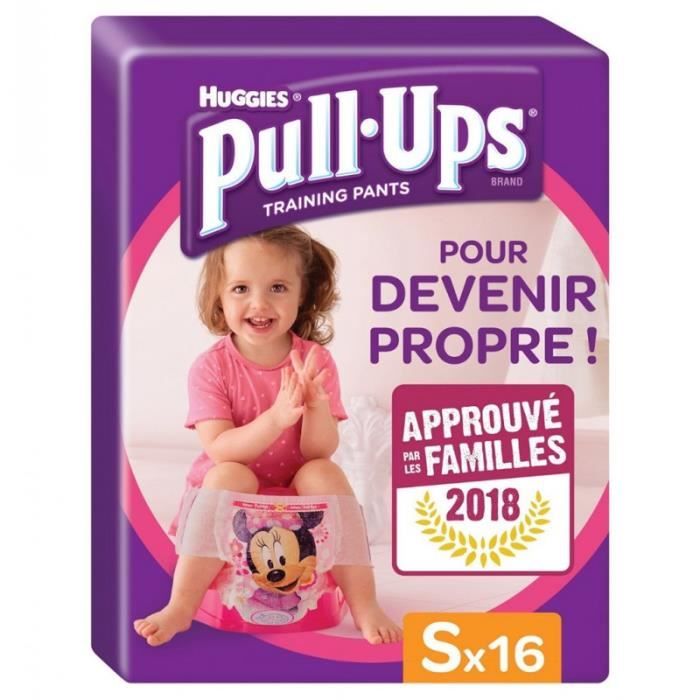 Huggies Culottes Pull Ups Training Pants Taille S Fille X16 Lot De 2 Soit 32 Culottes Cdiscount Puericulture Eveil Bebe