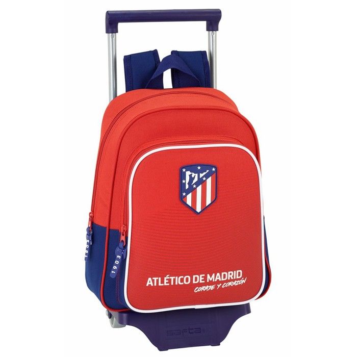Sac De Sport Atlético De Madrid – 50 X 25 X 25 Cm – Rouge Et Bleu Marine – Pour Enfant – Mixte – Tailles Standard