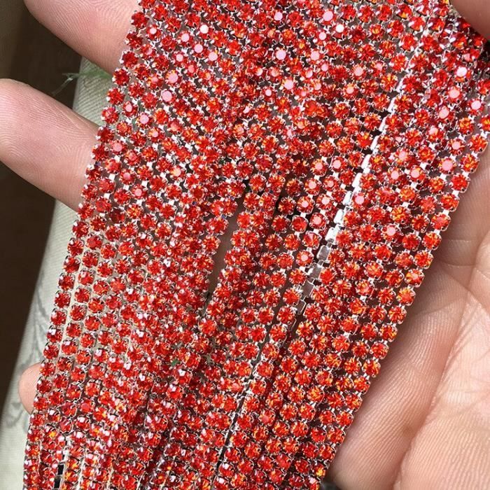 280 Strass à Coudre Avec Griffe Argentée – Lot De 280 Pièces – Neuf