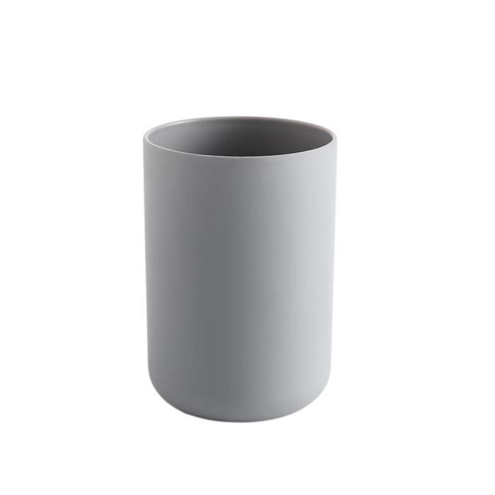 Couleur blanche Salle de bains Gobelets Rince-bouche Tasse Toilette Brosse À Dents Tasse Accueil