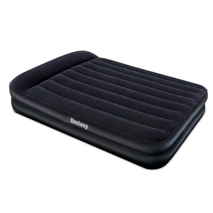 Comfort Quest Matelas double gonflable de camping et pompe /électrique